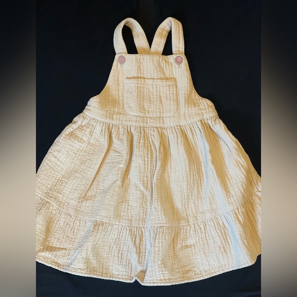 Zara Baby Jumper Dress 18-24 months 100% Cotton